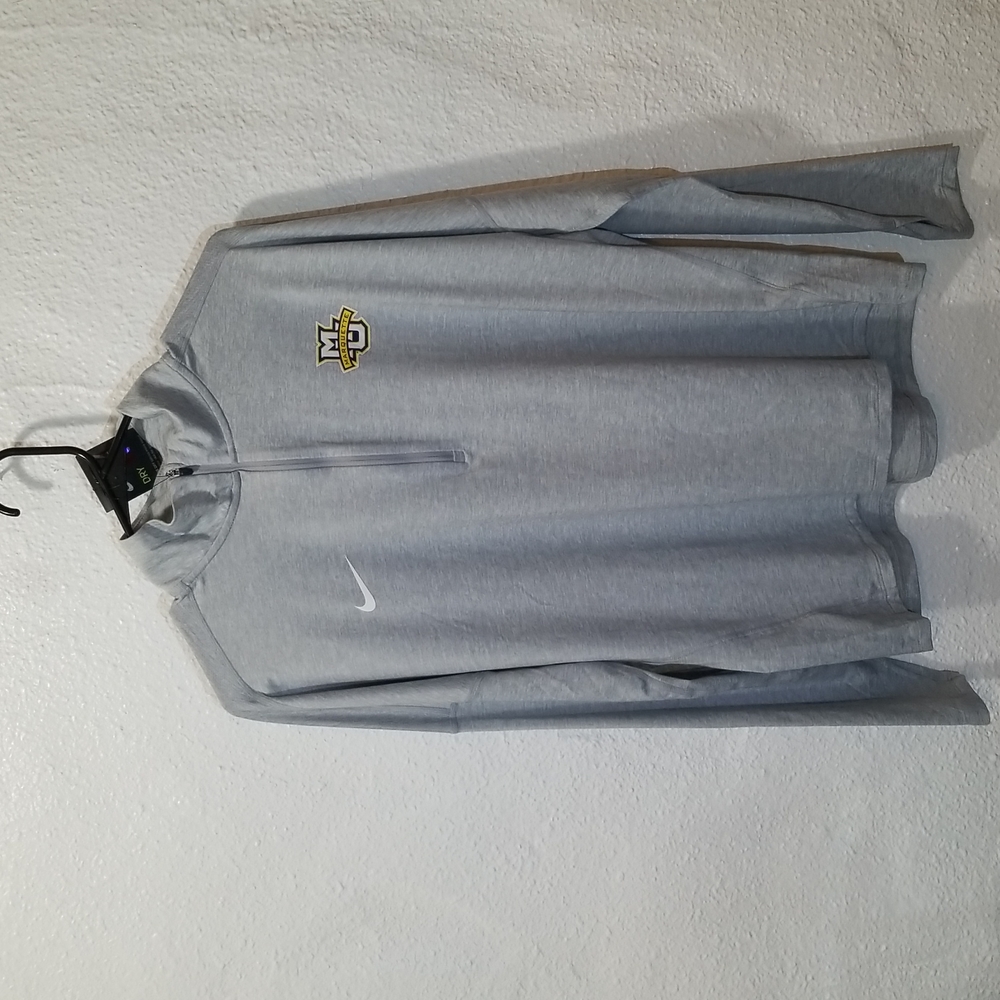 • Nike Dry Element Heather 1/2 zip • WolfGrayHt • Woman's Size Large • W53796